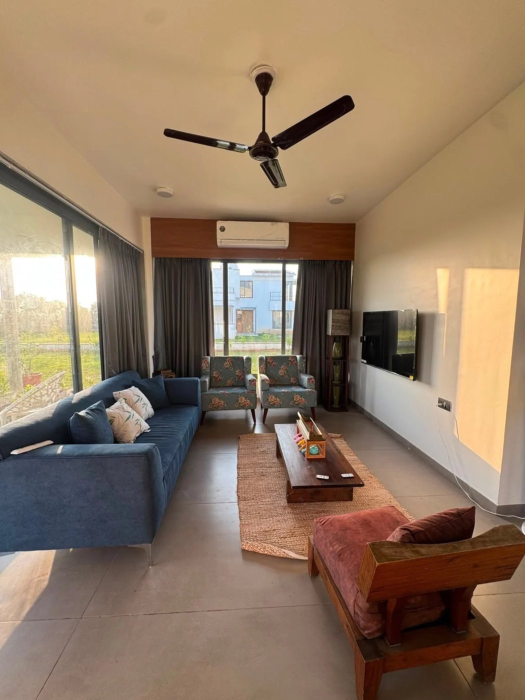 Living room with seating