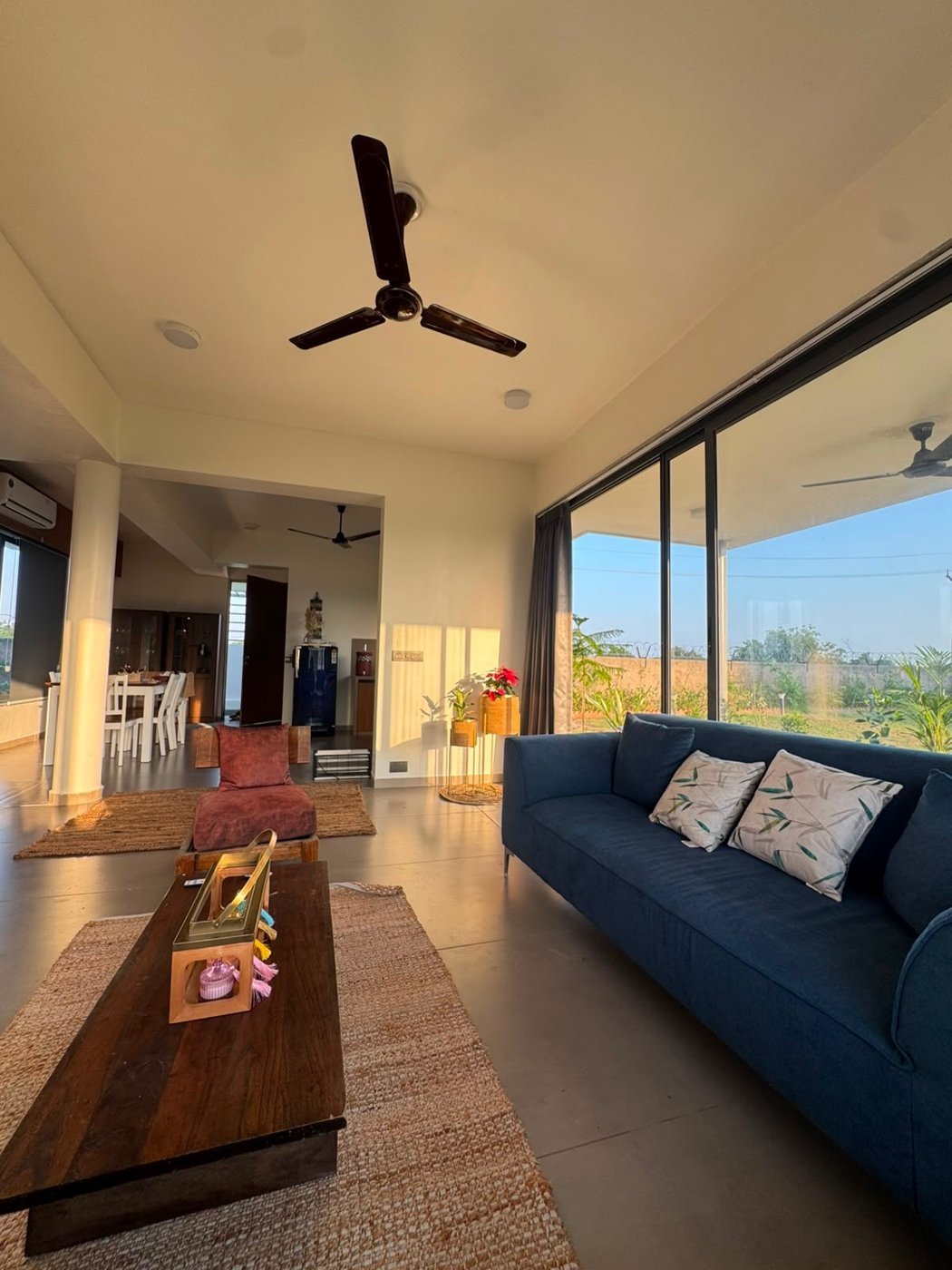 Living and dining area